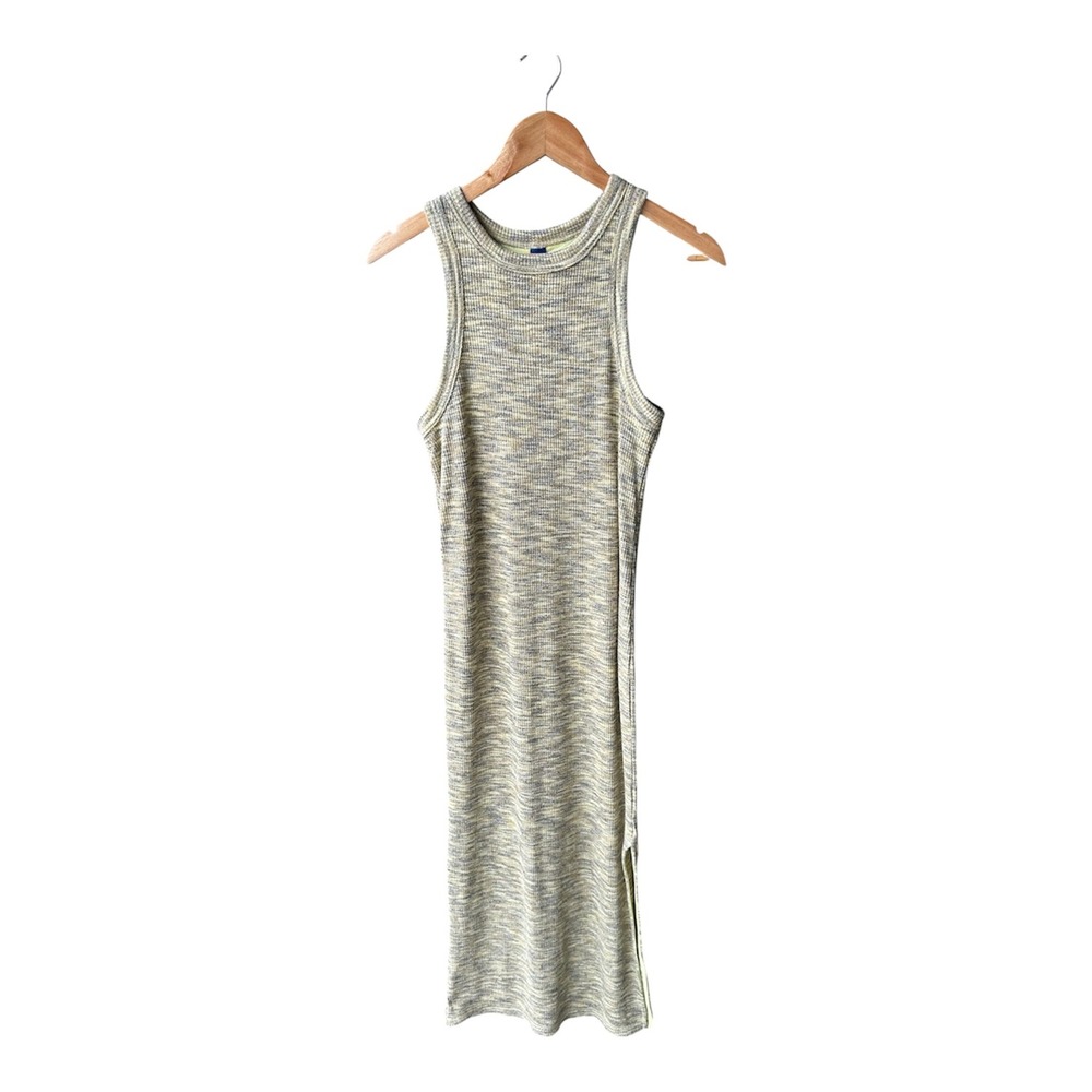 Old Navy Maxi Dress Mountain Olive Marled Racerback Midi Mens Medium